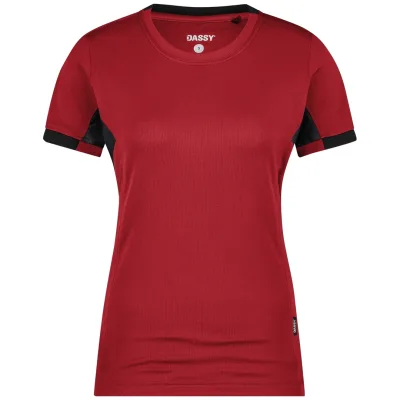 Dassy T-Shirt Nexus Next Women 710084 PESRE04 Gr. M rot/schwarz