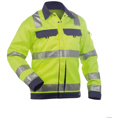 Dassy Warnschutz Arbeitsjacke Dusseldorf PESCO74 Gr. 4XL neongelb/zementgrau
