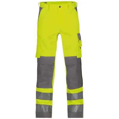 Dassy Warnschutz Bundhose Buffalo PESCO70 MINUS Gr. 50 neongelb/zementgrau