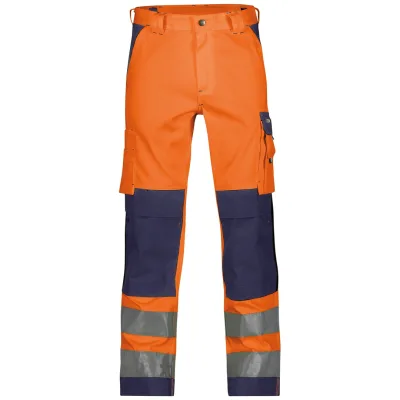 Dassy Warnschutz Bundhose Buffalo PESCO70 STANDARD Gr. 66 neonorange/dunkelblau