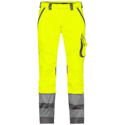 Dassy Warnschutz Bundhose Minnesota PESCOSPA76 Gr. 52-PLUS neongelb/zementgrau