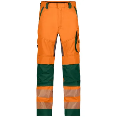 Dassy Warnschutz Bundhose Odessa PESCO70 200984 MINUS Gr. 48 neonorange/flaschengrün
