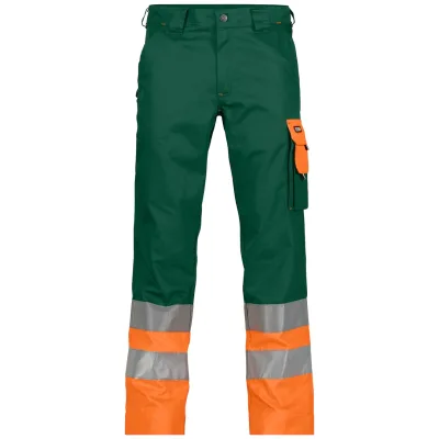 Dassy Warnschutz Bundhose Omaha PESCO61 200620 STANDARD Gr. 52 flaschengrün/neonorange