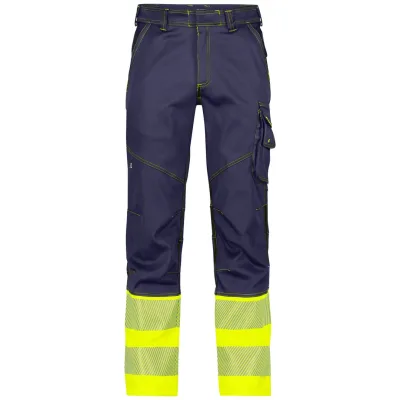 Dassy Warnschutz Bundhose Stretch Princeton PESCOSPA76 PLUS Gr. 58 dunkelblau/neongelb