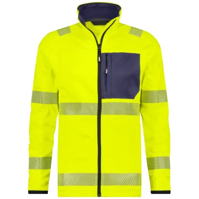 Dassy Warnschutz Midlayer-Jacke CAMDEN PESSPA35 Gr. 4XL neongelb/dunkelblau