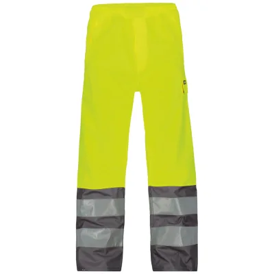 Dassy Warnschutz Regenhose SOLA PES70 Gr. XL neongelb/zementgrau