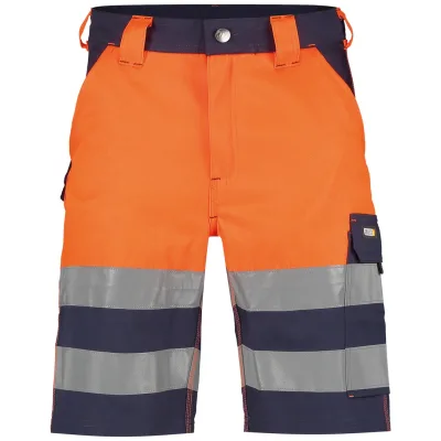Dassy Warnschutz Shorts Venna PESCO61 Gr. 62 neonorange/dunkelblau