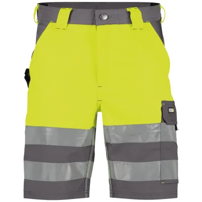 Dassy Warnschutz Shorts Venna PESCO61 Gr. 66 neongelb/zementgrau