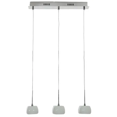 Deckenleuchte HW130, Pendelleuchte Hängeleuchte Deckenlampe, 3-flammig