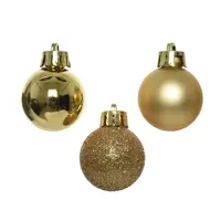 DECORIS Christbaumschmuck Kugel Durchmesser 3 cm