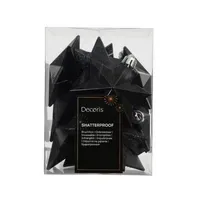 DECORIS Christbaumschmuck Stern 12 St./Pack.