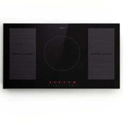 Delicatessa 90 Hybrid Prime Einbaukochfeld Induktion 5 Zonen 7200W Autark Schwarz