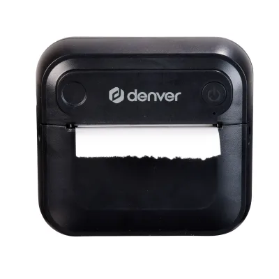 Denver MBP-32B Mobiler Thermodrucker–Bluetooth, Akkubetrieb, schwarz