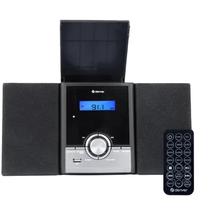 Denver MDA-285 DAB+/FM Musiksystem Bluetooth, CD-Player, schwarz
