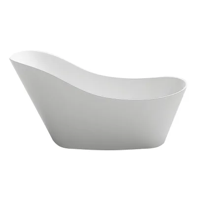 Design Badewanne CHUR II 1700x720 Jet-Line Wanne freistehend weiss elegant