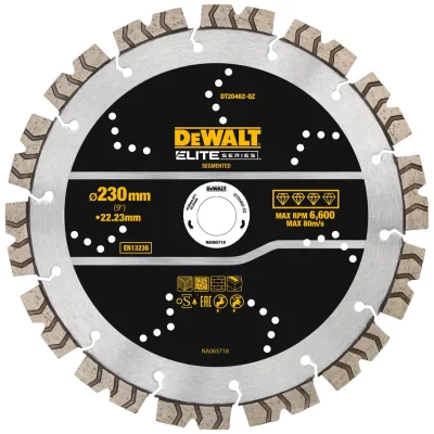 DeWalt ELITE Diamanttrennscheibe 230x22,23mm ALL PURPOSE