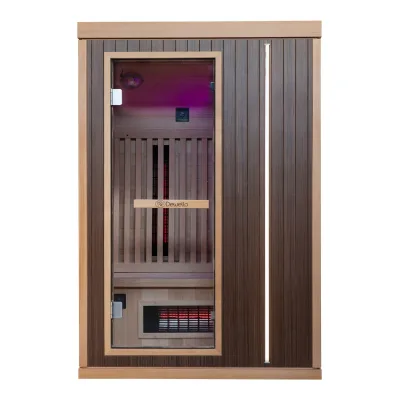 Dewello Infrarotkabine Infrarotsauna MELVILLE 130cm x 105cm