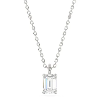 Diam Addict Halskette 585 Weißgold im Labor gezüchteten Diamanten