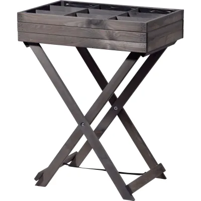 Dobar 58500e Klappbarer Kräutertisch, Kiefer