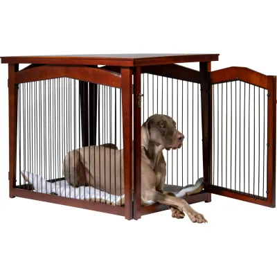 dobar Multifunktion Hundekäfig mit Tischoberfläche Größe