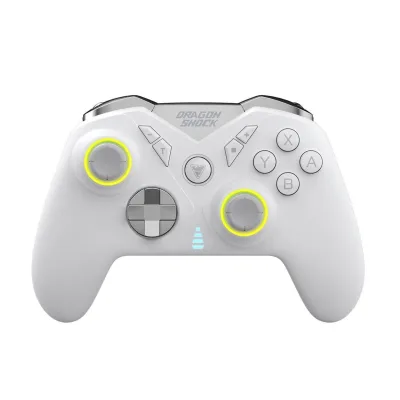 Dragonwar Dragonshock Controller Nebula Pro Wireless, Weiß (Switch)