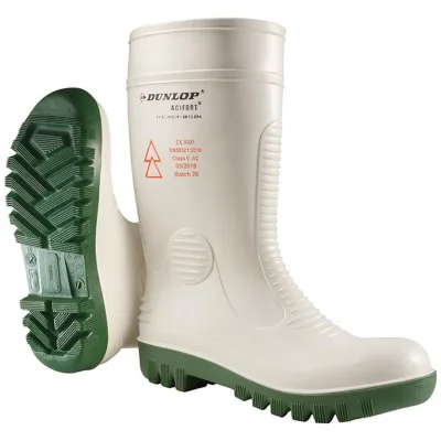 Dunlop Sicherheitsstiefel Acifort High Voltage Gr. 41 weiß