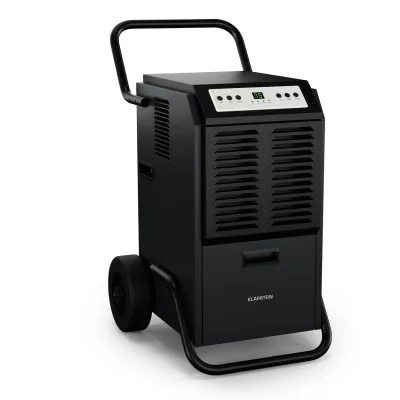 DuraDry 50L Luftentfeuchter   50L/Tag   100 m2   rostfrei   mobil   450 m³/h Anthrazit 50l/24h