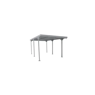 VCM Metall Carport 543x 287   Autoüberdachung   offene Auto Garage   H. 233 x B. 287 x T. 543 cm   Garagenüberdachung