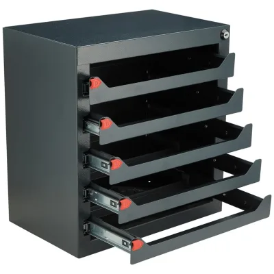 E-NORMpro Turm 577/5 für 5 Montagekoffer