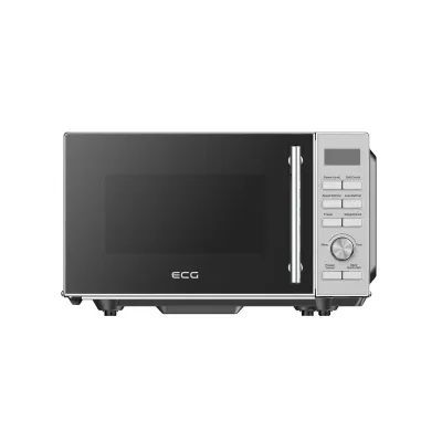 ECG MTD 2083 FGS Flachbett Silber Mikrowelle mit Grillfunktion