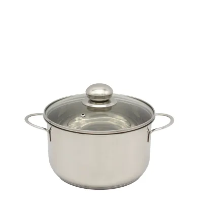 Edelstahl Fleischtopf Saturn Ø16 cm