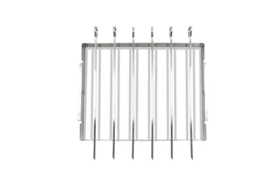 Edelstahl-Grillspieße - 6er-Set