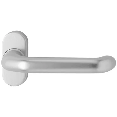 EDI Feuerschutzdrückerlochteil 1300/2133 Alu.F1 gekr.4-KT.9mm