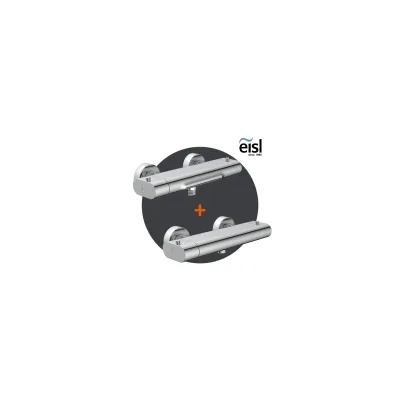 EISL Duscharmatur CARNEO mit Thermostat, Chrom