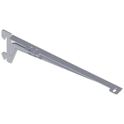 Element-System Winkelträger weiß 380 mm mit 2 Einhängehaken