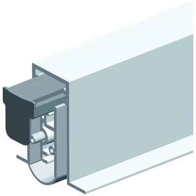 Ellen Türbodendichtung Soundproof Omegasi, 833 mm z.Einn.u.schr.ohne Montagewinkel