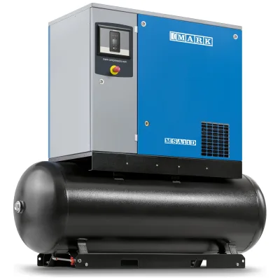 ELMAG MARK-Schraubenkompressor MSA 7,5D/10/270 mit Trockner/Behälter 270 AD 2000, 10 bar, mit ES 4000