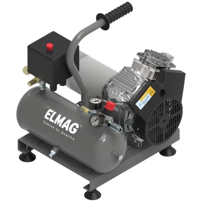 ELMAG Spezialkompressor ÖLFREI EXTREME 3, 12V, mit 7 lt. Kessel, max. 10 bar