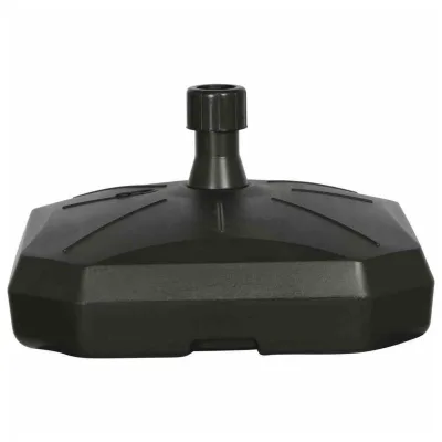 ENNE PLASTICA Schirmständer 50 Liter, befüllbar, mit Rolle, anthrazit Polyethylen-HD