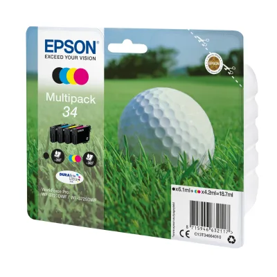 Epson C13T34664010 Golfball Multipack Druckerpatrone