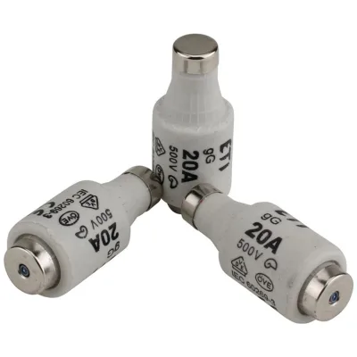 ETI Diazed Sicherungspatrone DII 500V 20A E27 Pack a 5 Stück