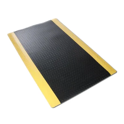 etm Anti-Ermüdungsmatte Dyna-Protect Diamond   Schwarz-Gelb