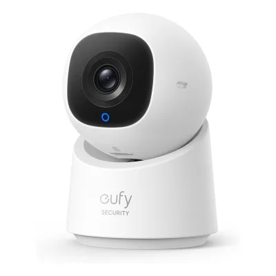 eufy Innenkamera C220 - 2K und 360° KI-Verfolgung, Weiß (Überwachungskamera, WLAN, 2K)