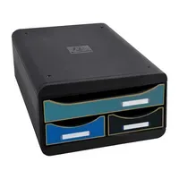 Exacompta Schubladenbox SMALL-BOX Mini Neo Deco