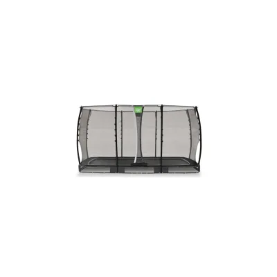 EXIT Allure Classic Bodentrampolin 214x366cm - schwarz