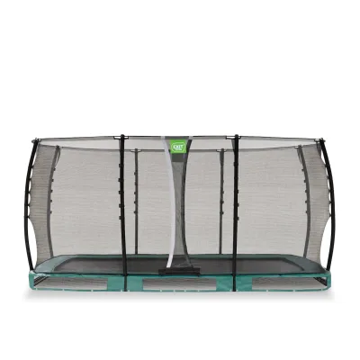 EXIT Allure Classic Bodentrampolin 244x427cm - grün
