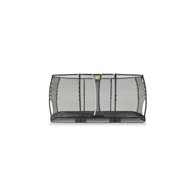 EXIT Allure Premium Bodentrampolin 244x427cm - schwarz