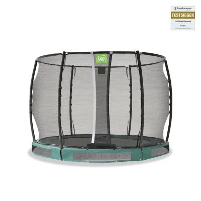 EXIT Allure Premium Bodentrampolin ø305cm - grün
