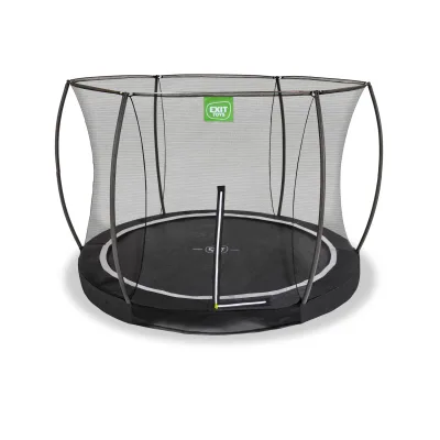 EXIT Black Edition Bodentrampolin ø305cm - schwarz