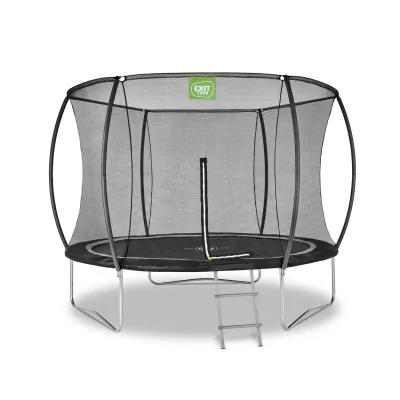 EXIT Black Edition Trampolin ø244cm - schwarz